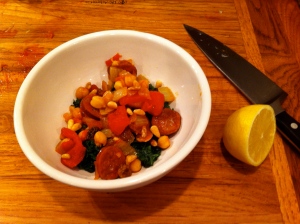 Chorizo and Chickpea One-Pot Supper